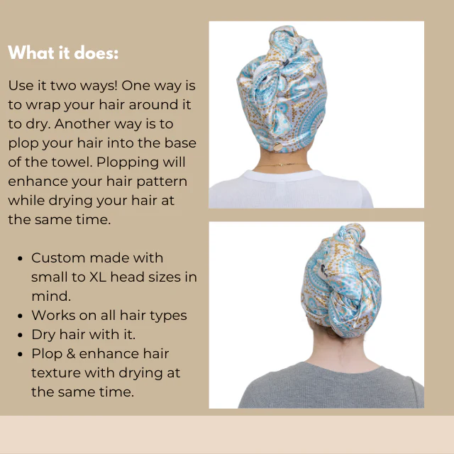 Satin Microfiber Turban - Image 5